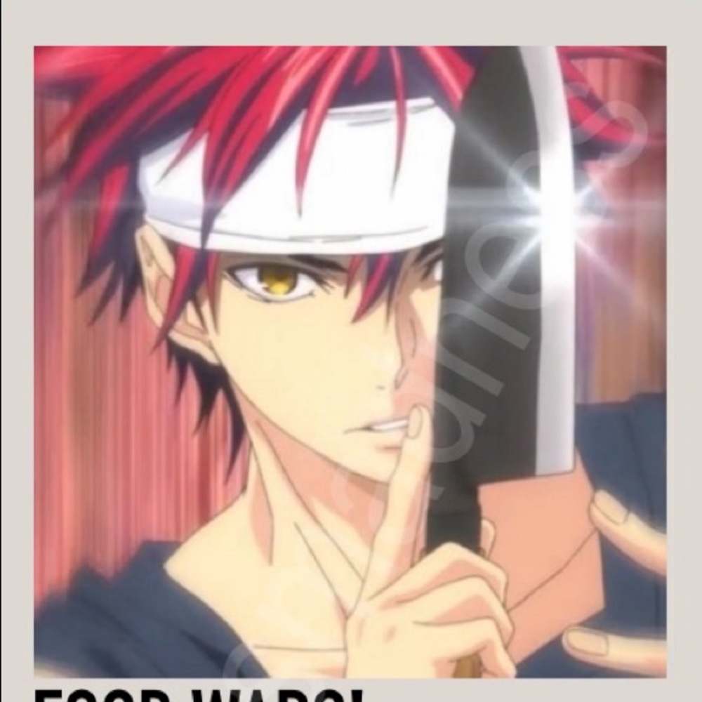 Food Wars! Anime Keychain